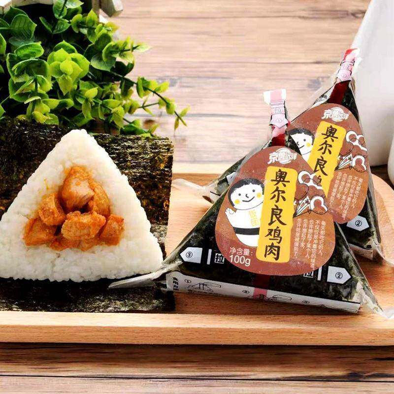 Jinglu Ocean Triangle Rice Ball Microwaveable Food Lawson 711 ...