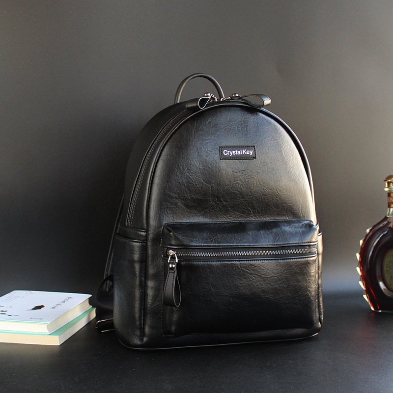 Dayinwang Prada Dayinwang Co-Branded Bag Men's Bag New Style Backpack Travel Backpack Soft Leather Women's Bag
