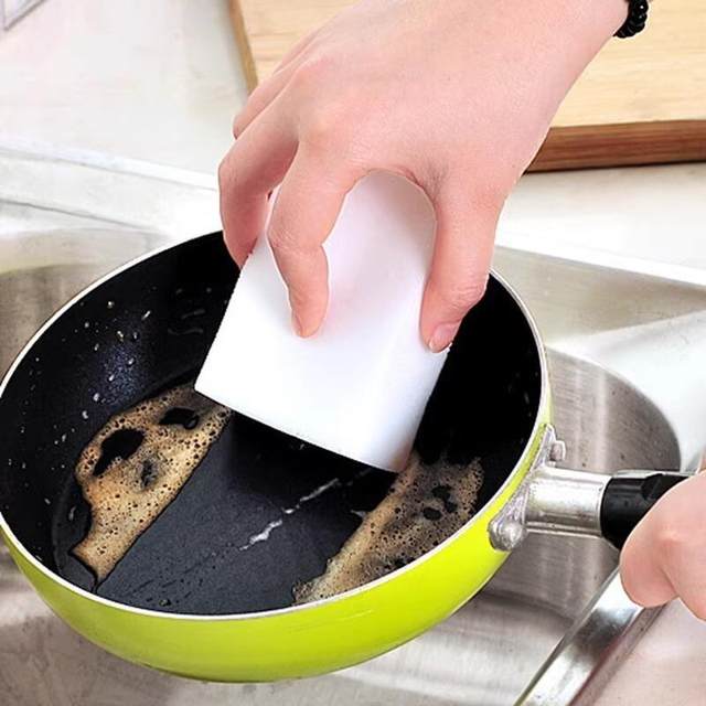 [Selling at a Loss]High-Density Nano Sponge Magic Eraser for Stain Removal, Compressed Cleaning Sponge for Kitchen Dishwashing and Pot Scrubbing