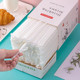 Disposable Individually Packaged Single Straws for Postpartum Women, Children, and Babies, Food-Grade Thin Straws, Plastic Milk Tea Straws, Thick Straws