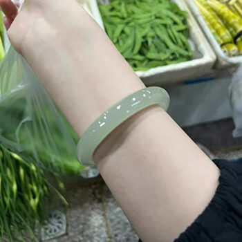 Jade changqing green eyes series jade bracelet