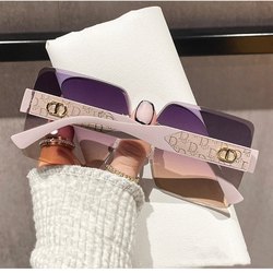 Big Brand Sunglasses for Women, Uv Protection, Slimming for Large Faces, Round Face Sunshade, Sun Protection Sunglasses, Outdoor Glasses, 2025 New Model
