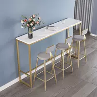 Северный бар стул Iron ins ins home clearance Golden Bar Net Back Back Tall Stool Bar Стул