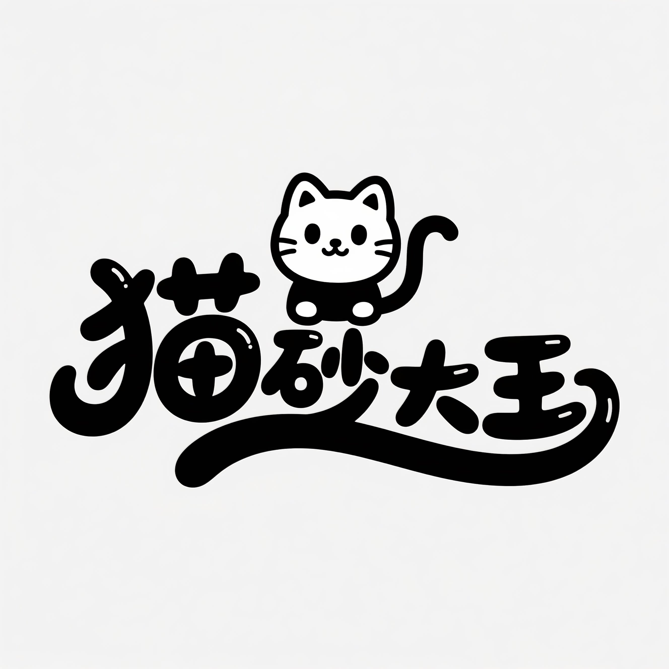 猫砂大王的LOGO