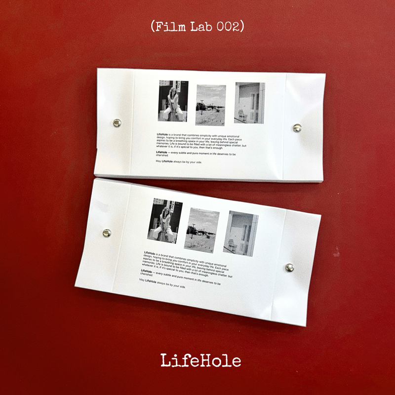 Lifehole Original Design A7 Material Book Film Lab 002 Matte Paper 88 Pages Non-Repeating