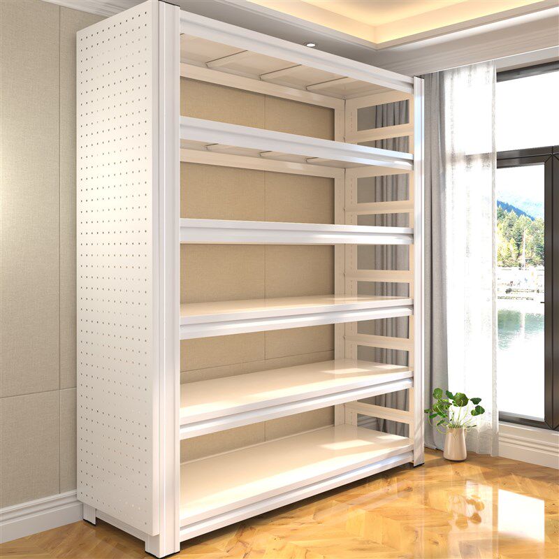Hole board shelf storage rack balcony living room bedroom storage iron shelf kitchen sundries floor-standing multi-layer storage rack
