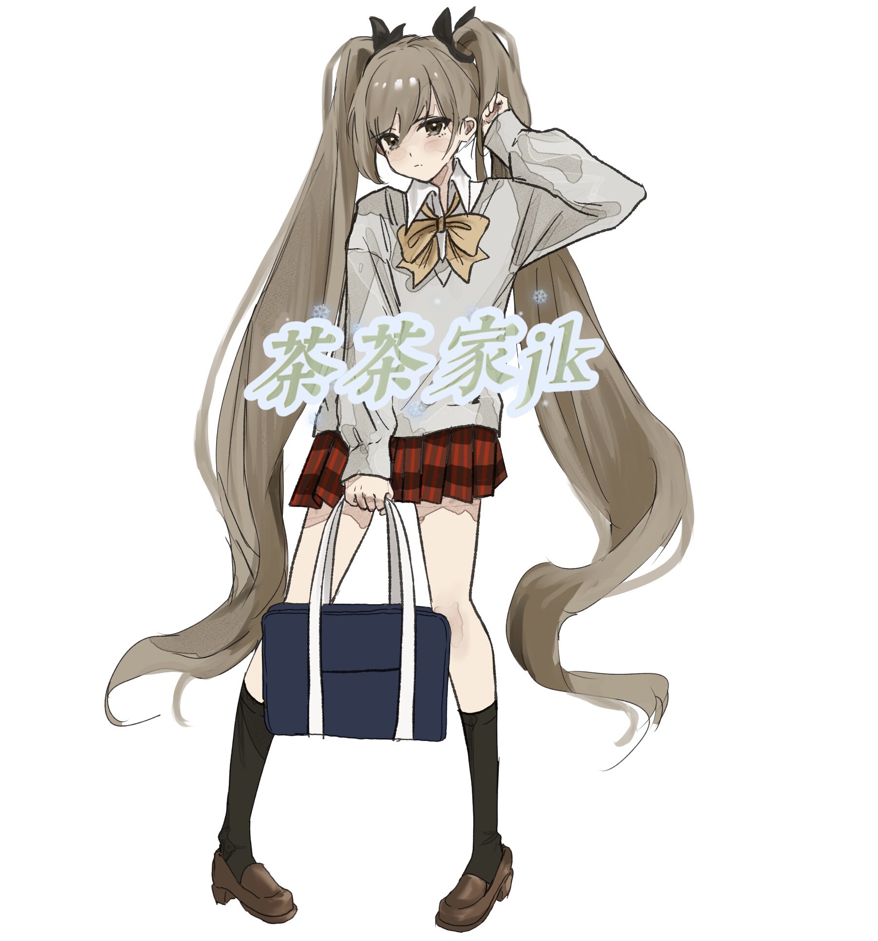 茶茶家jk原创的LOGO