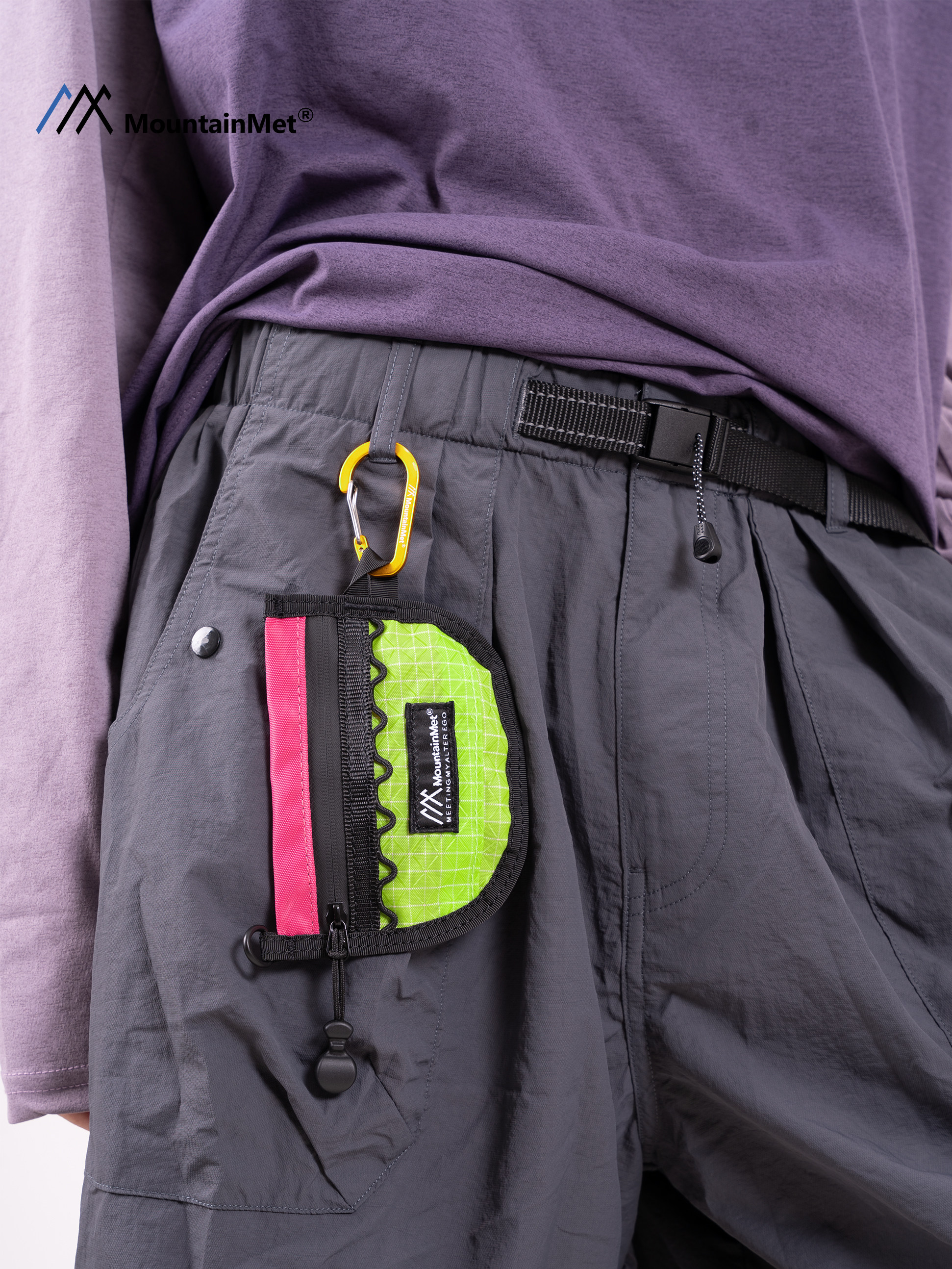 Mountainmet Outdoor Functional Small Bag Earphone Bag Phone Lanyard Key Bag Coin Card Holder