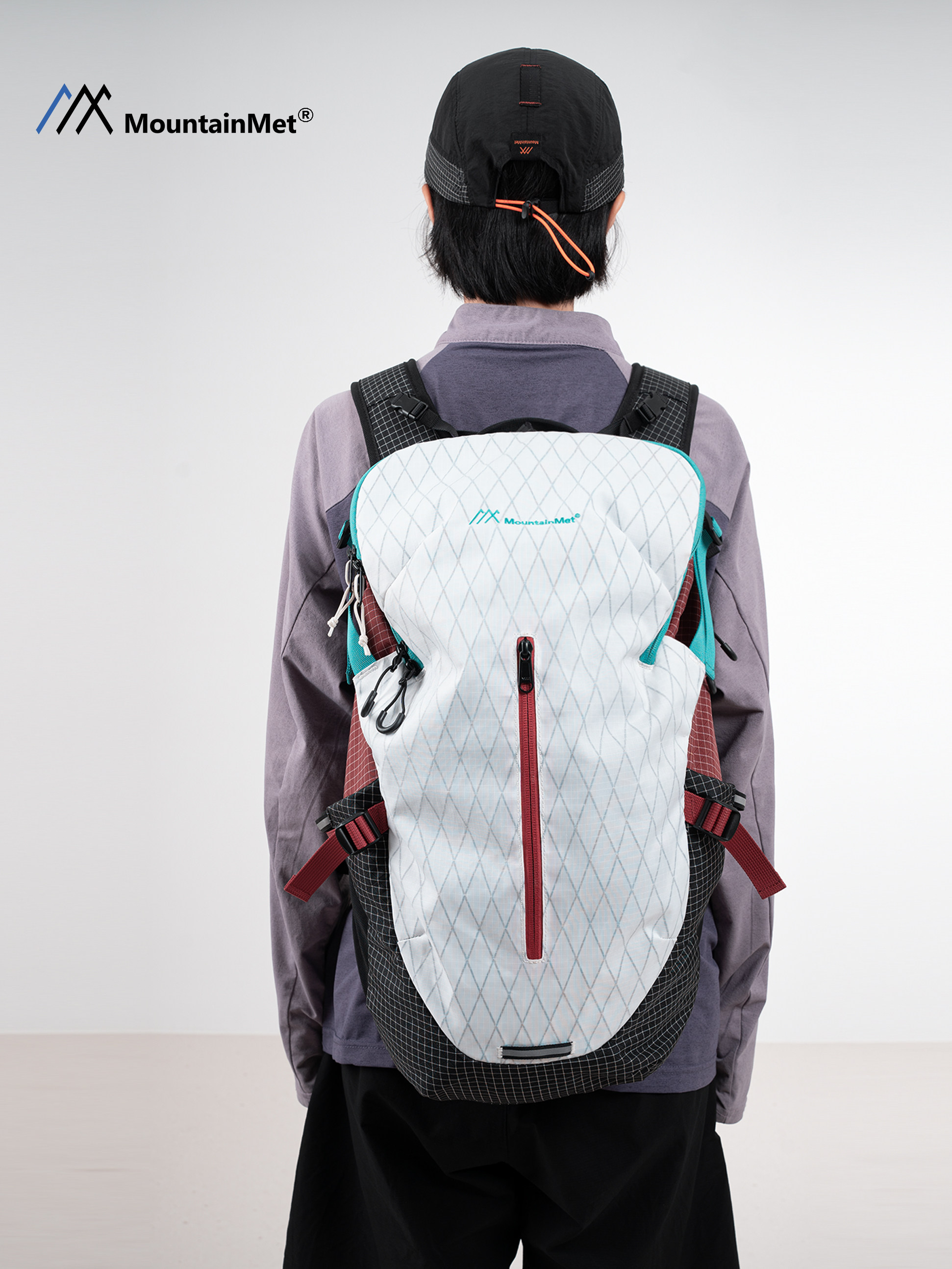 Mountainmet Outdoor X-Pac Functional Windproof Backpack Lightweight Hiking Backpack