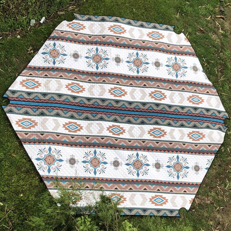 Wolf Planet King Ball Picnic Mat Camping Mat Outdoor Waterproof Portable Machine Washable Ultrasonic Moisture-Proof Mat