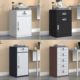 Office low cabinet with lock movable cabinet drawer storage cabinet password storage cabinet small file cabinet table information cabinet