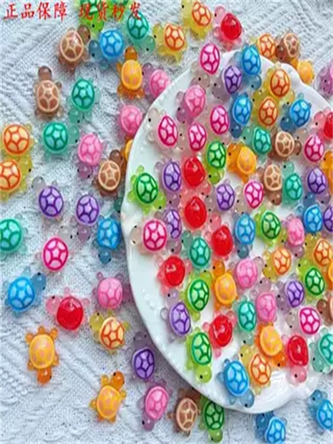 Glow-in-the-dark resin toy broken shell egg luminous small egg DIY resin crafts creative luminous toys