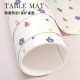 Tablecloth without washing, waterproof and oil-proof PVC soft glass desktop pad dining table protection pad high temperature and anti-scalding tea table table pad