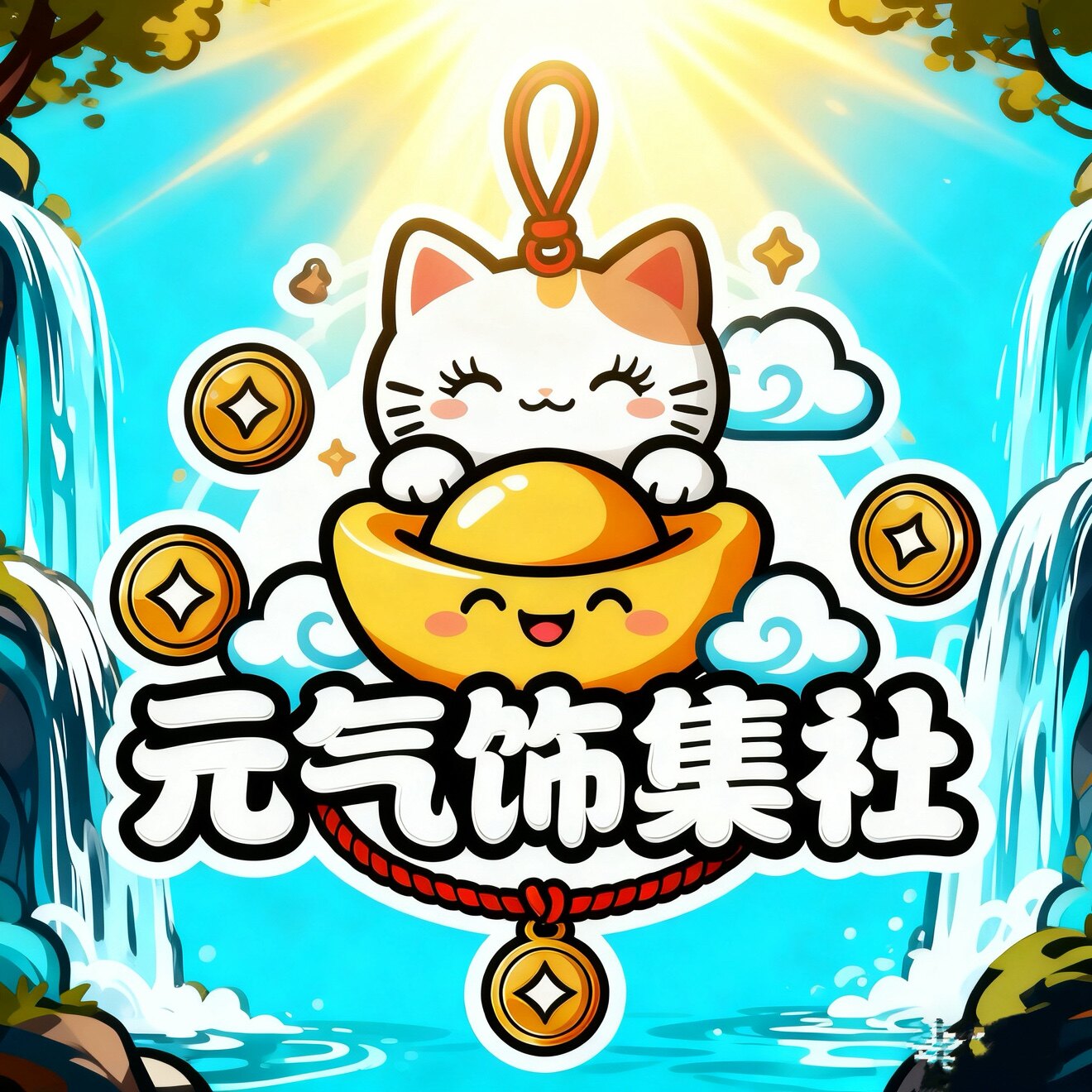 元气饰集社的LOGO