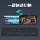 HDMI 매트릭스 4 in 4 Out HD 비디오 배포 스위치 4 in 4 Out 원격 제어 스위치 주파수 분배기 HD 1080p 비디오 매트릭스 스 플라이 싱 프로세서 4K Seamless