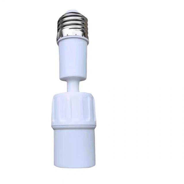 Lamp Adapter E27 Screw Socket Adjustable Rotating Lamp Head, Adjustable Lamp Rotating Head Accessories, 360-Degree Universal Lamp Holder