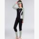 Women's Swimsuit for Adults, Suitable for Hot Springs, Two-Piece, Long-Sleeved, Long Pants, Sun-Protective, Conservative, High-End Feel, Surfing, Snorkeling, Rash Guard Swimwear