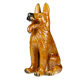 Dog Ceramic Crafts, Dog Figurines, Zodiac Dog Home Decorations, Foyer Decorations, Wolf Dog Desktop Ornaments, Lucky Dog