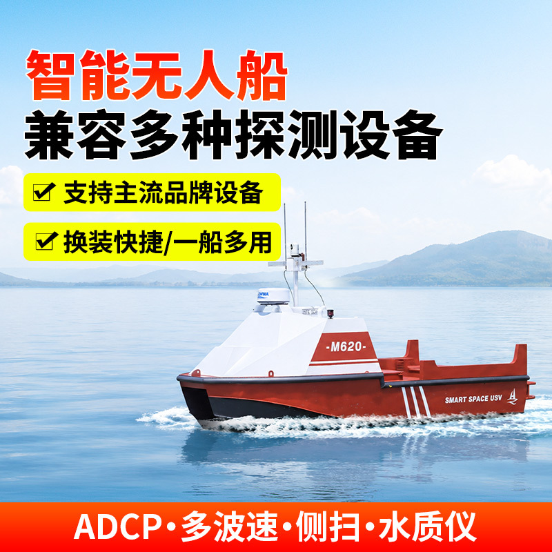 Multifunctional Intelligent Unmanned Ship Supports Side-Scan Sonar, Adcp Flow Rate Monitoring, Water Exploration, Environmental Protection, and Integrated Sampling