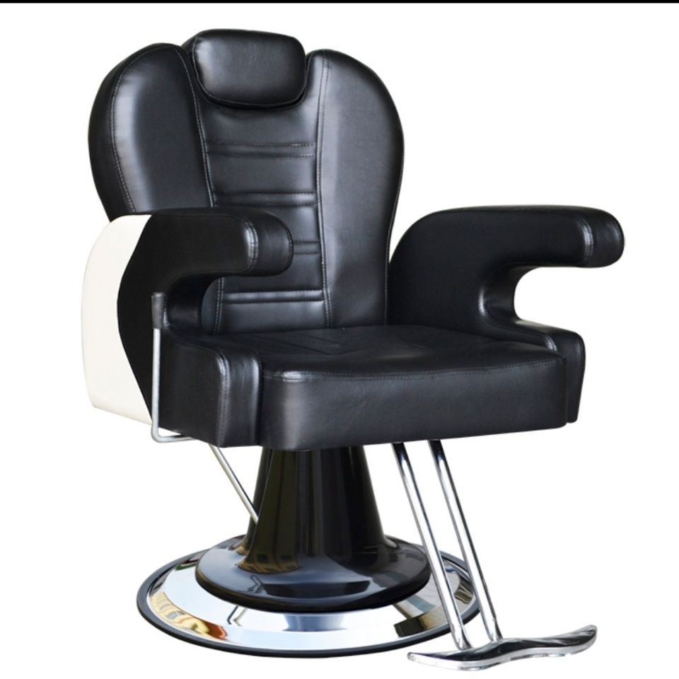 理发店的秘密武器：放倒升降的多功能美发椅