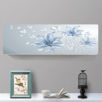 All-Inclusive Hanging Air Conditioner Cover for 1.5P, 2P, 3P Units, Dustproof Cover for Midea, Gree, Haier, Universal for Bedroom Use