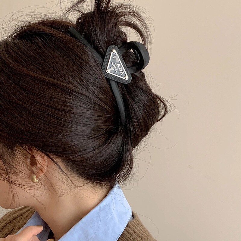 Daiyin Wangpula and Prada Collaboration Large Hair Clip for Women, Hairpin, Hair Accessory, Shark Clip, Hair Ornament