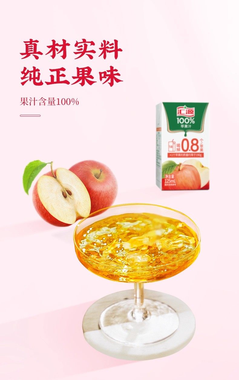 安享好物 安享B级果汁-汇源苹果汁 国标 