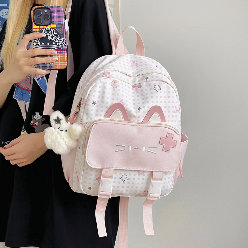 Children's Small Backpack for Girls 2026 New Model Small Shopping Backpack for Girls Primary School Students Tutoring and Study Backpack