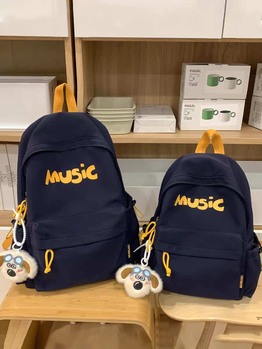 School Bag American Style High Street Junior High School Boys High School Students 2025 New Model Primary School Students Large Capacity Backpack Backpack for Boys