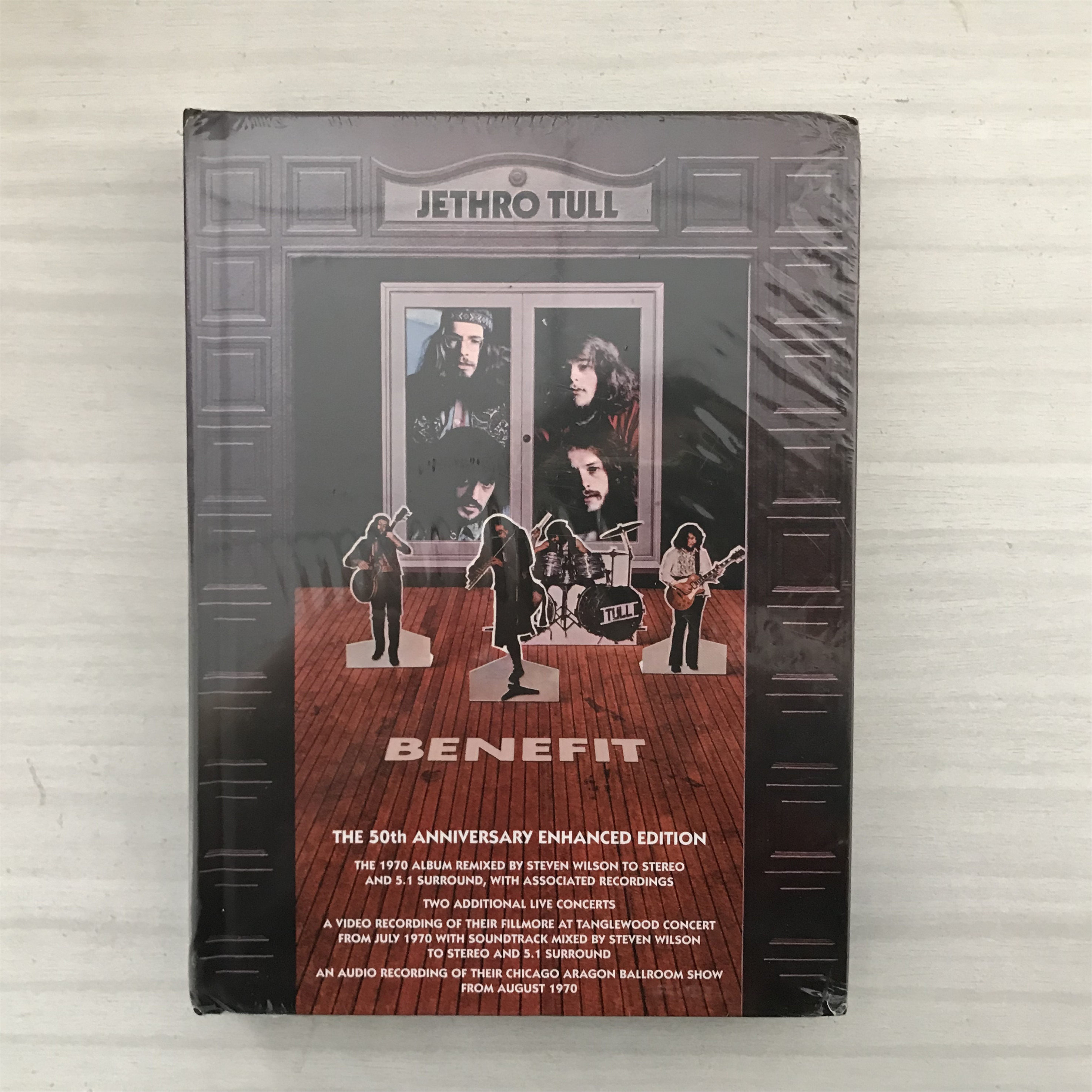 Фолк-авангардный рок Jethro Tull Jethro Tull B 4CD + 2DVD совершенно новый нераспечатанный фильм broken Изображение 1