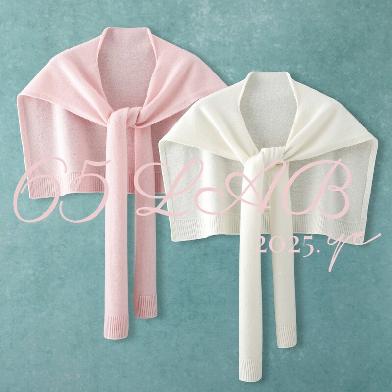 Seasonal Limited Edition) 65Lab* "Fashionable Items for Air-Conditioned Spaces" Solid Color Version 100% Pure Wool Shawl