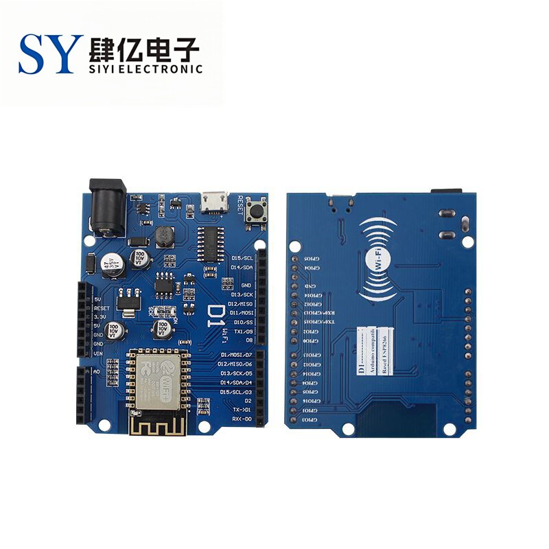 WeMos D1 WiFi UNO 开发板ESP8266 直接用 IDE