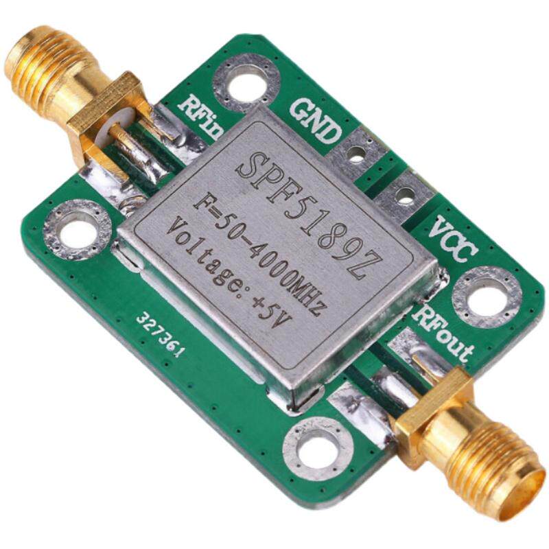 SPF5189 射频 低噪放 放大器 LNA 50-4000MHz NF=0.6dB-带屏蔽壳
