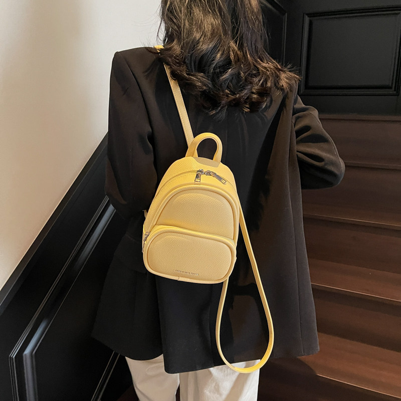 This Year's Popular Super Popular Niche Design Women's Backpack 2025 Summer Style Versatile Small Backpack Mini Travel Bag