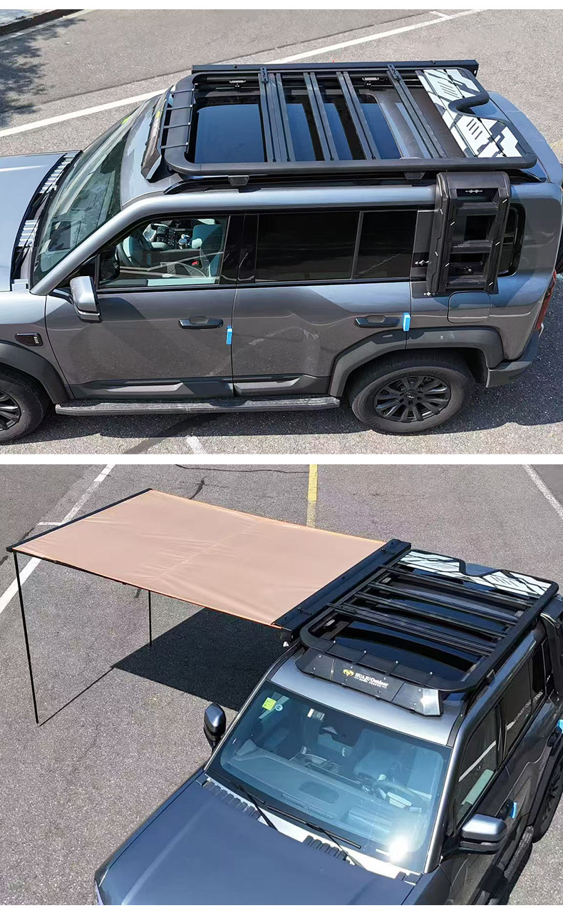 Factory Direct Sales of Fang Cheng Bao 5/Leopard 8/Titanium/Byd Tang/Song Roof Luggage Rack Expansion Platform, No Drilling Required