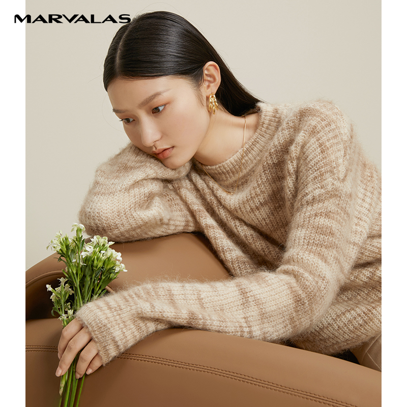 [Exclusive for Liao Liao Fans] Manders Wool Lantern Sleeve Sweater