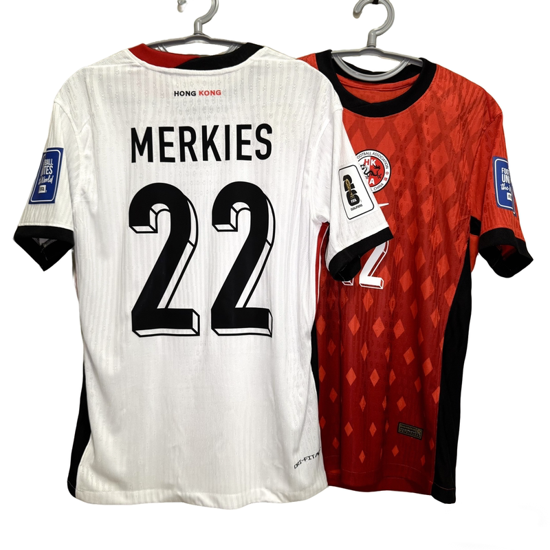 Hong Kong Team Jersey 24/25 Hk Football Team Home and Away Player Version Football Uniform Hong Kong Jersey