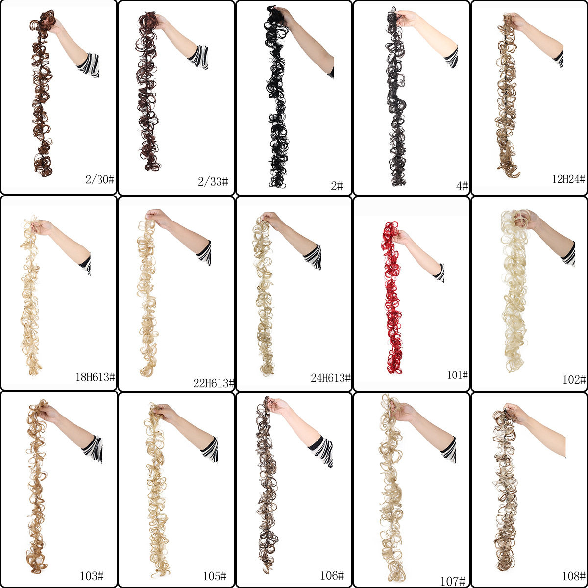 丸子头神器测评：假发圈毛毛虫缠绕发圈仿真发髻盘发器，秃头救星来了！_发包_淘宝美妆网