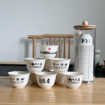 Disposable water cup kung fu tea cup food grade
