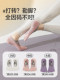 Five-Finger Socks, Pilates-Specific Yoga Socks, Non-Slip Professional Women's Indoor Sports Fitness Training White Split-Toe Socks