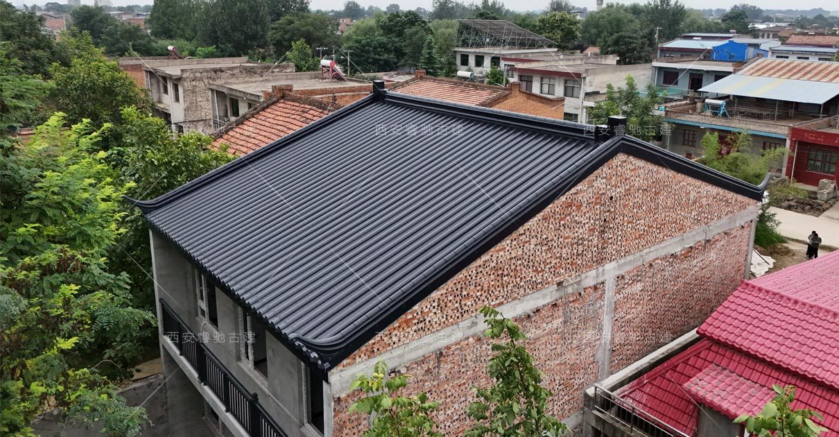西安自建房仿古铝瓦厂家