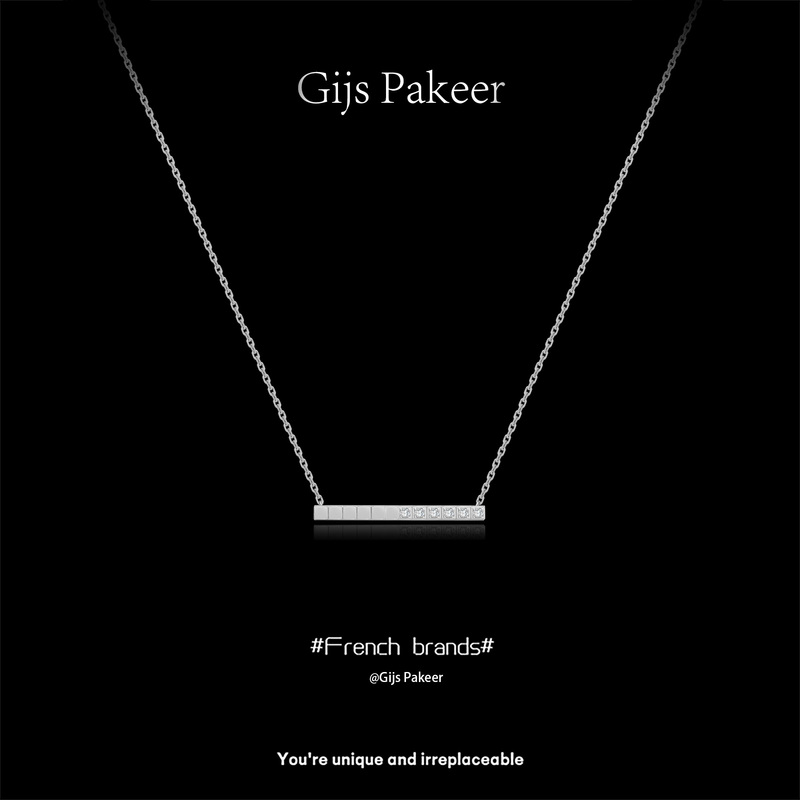 """"Original Designer""Gijs Pakeer """"Shouyi""""Necklace Women's Sterling Silver Clavicle Chain Niche Casual """"Original Designer""Gijs Pakeer """"Shouyi""""Necklace Women's Sterling Silver Clavicle Chain Niche Casual