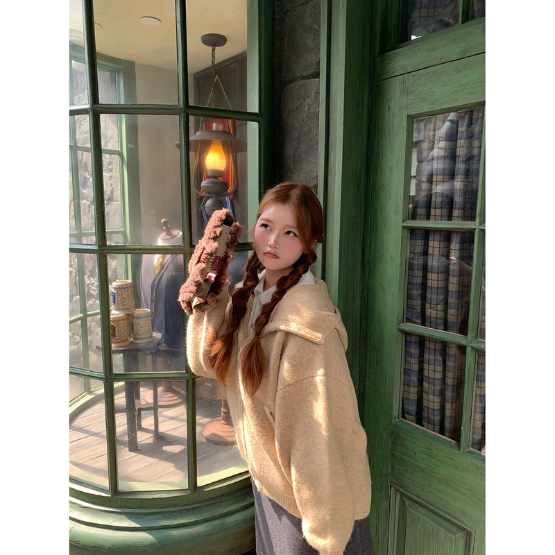 Yiiiiingy【Milk Chestnut】High-Weight Wool Blend Lazy Soft and Cozy Winter Sweater Coat for Women Plus Size Women's Clothing Yiiiiingy【Milk Chestnut】High-Weight Wool Blend Lazy Soft and Cozy Winter Sweater Coat for Women Plus Size Women's Clothing