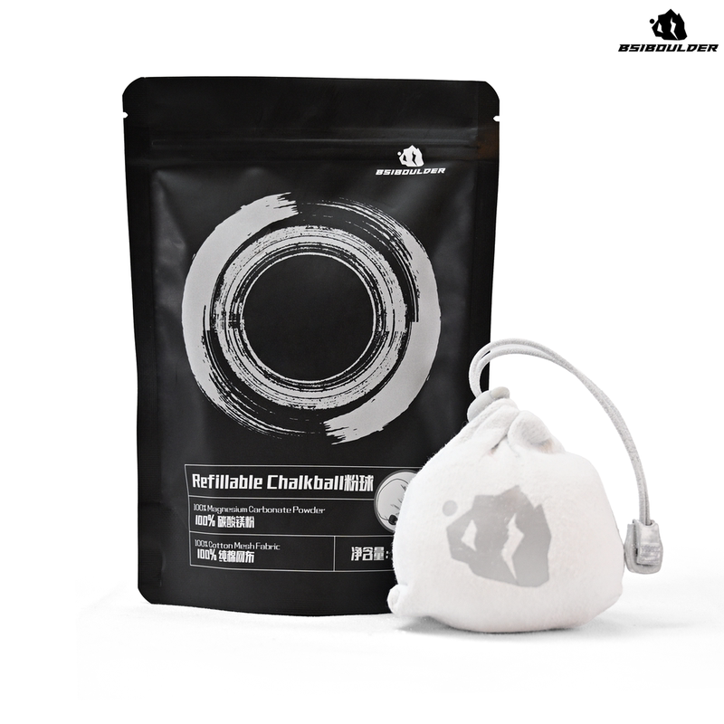 Bsi Powder Control Cotton Climbing Chalk Ball Climbing Chalk Ball｜Suitable for Rock Climbing, Badminton, Fitness, Single Pole Sports, Etc