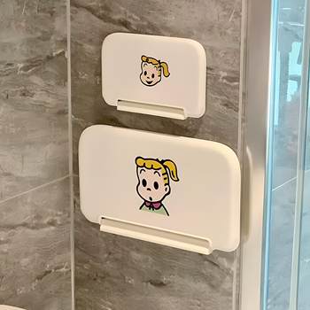 Harada harada wall storage rack foldable wall-mounted