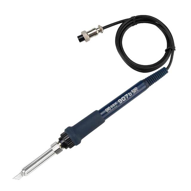 New White Light Sbk907B Electric Soldering Iron Handle 936B Constant Temperature Soldering Station Ceramic Core 6-Pin Plug Repair