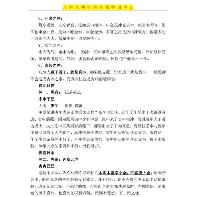 Traditional Culture: a Comprehensive Explanation of the Eight Functions and Relationships of Blind Astrology - High-Quality Printing Products