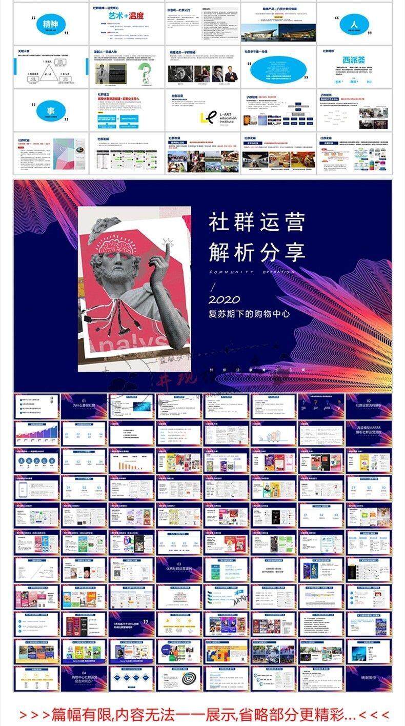 社群运营管理全套方案成品模板素材社群营销裂变规划步骤裂变增长