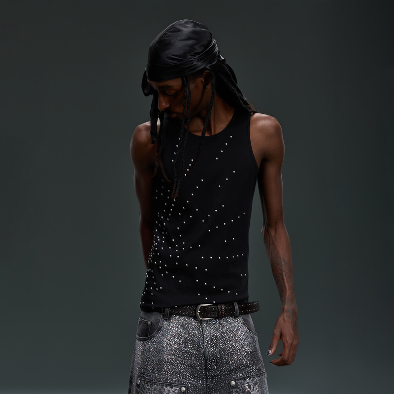 (Tbhnp) Theboyhasnopatience Sunlight, Moonlight, Starlight Iron-On Patch Vest Summer Casual Versatile (Tbhnp) Theboyhasnopatience Sunlight, Moonlight, Starlight Iron-On Patch Vest Summer Casual Versatile