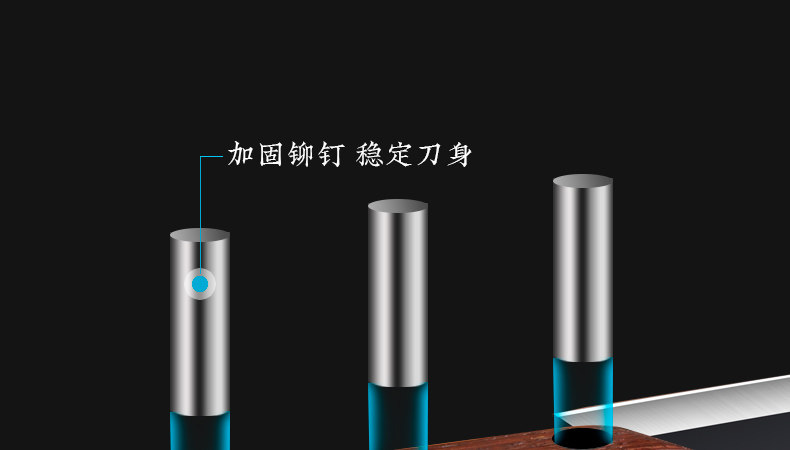 安享好物 安享D级砍骨刀-十八子作砍骨刀  